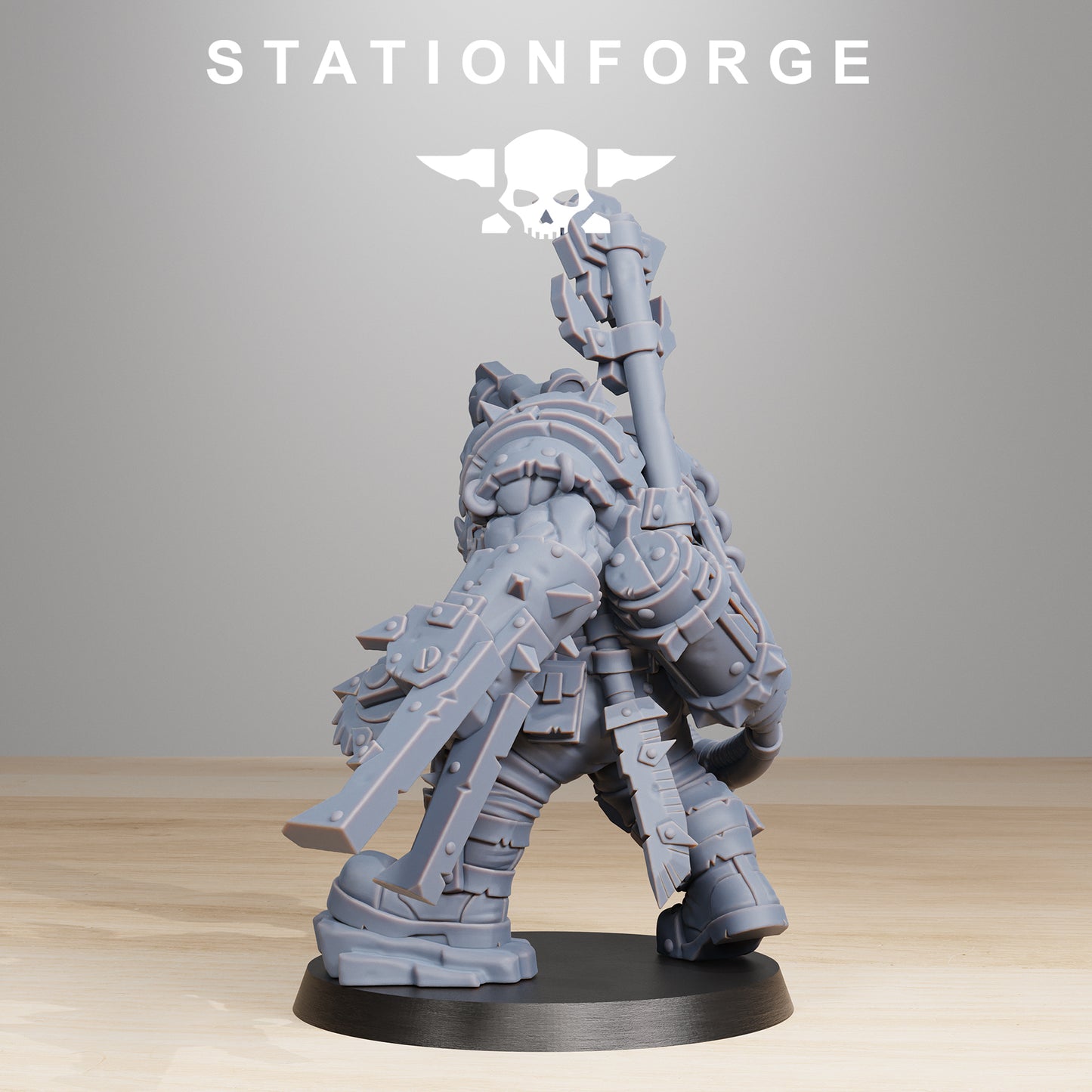 BlackSkull Orkaz | Space Orcs (1) - Stationforge | 3D-printed Miniatures