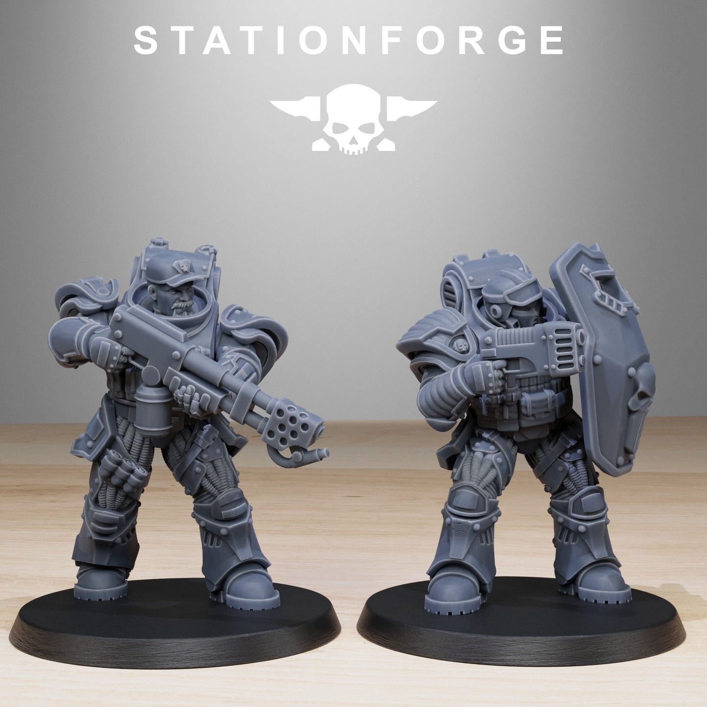 Socratis Light Reinforcements | Socratis Knights (10) - MKX Prime Brothers - Stationforge - 3d Printed Mini Marines