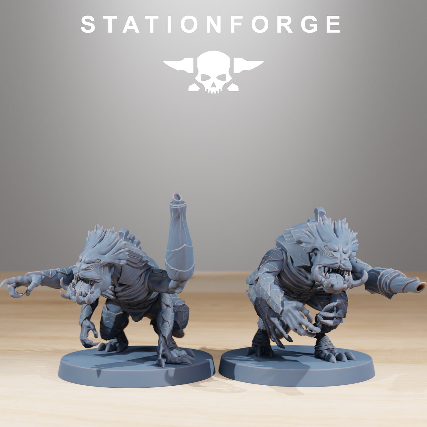 Xenarids Infantry | Alien Hives (10) - Stationforge | 3D-printed Miniatures