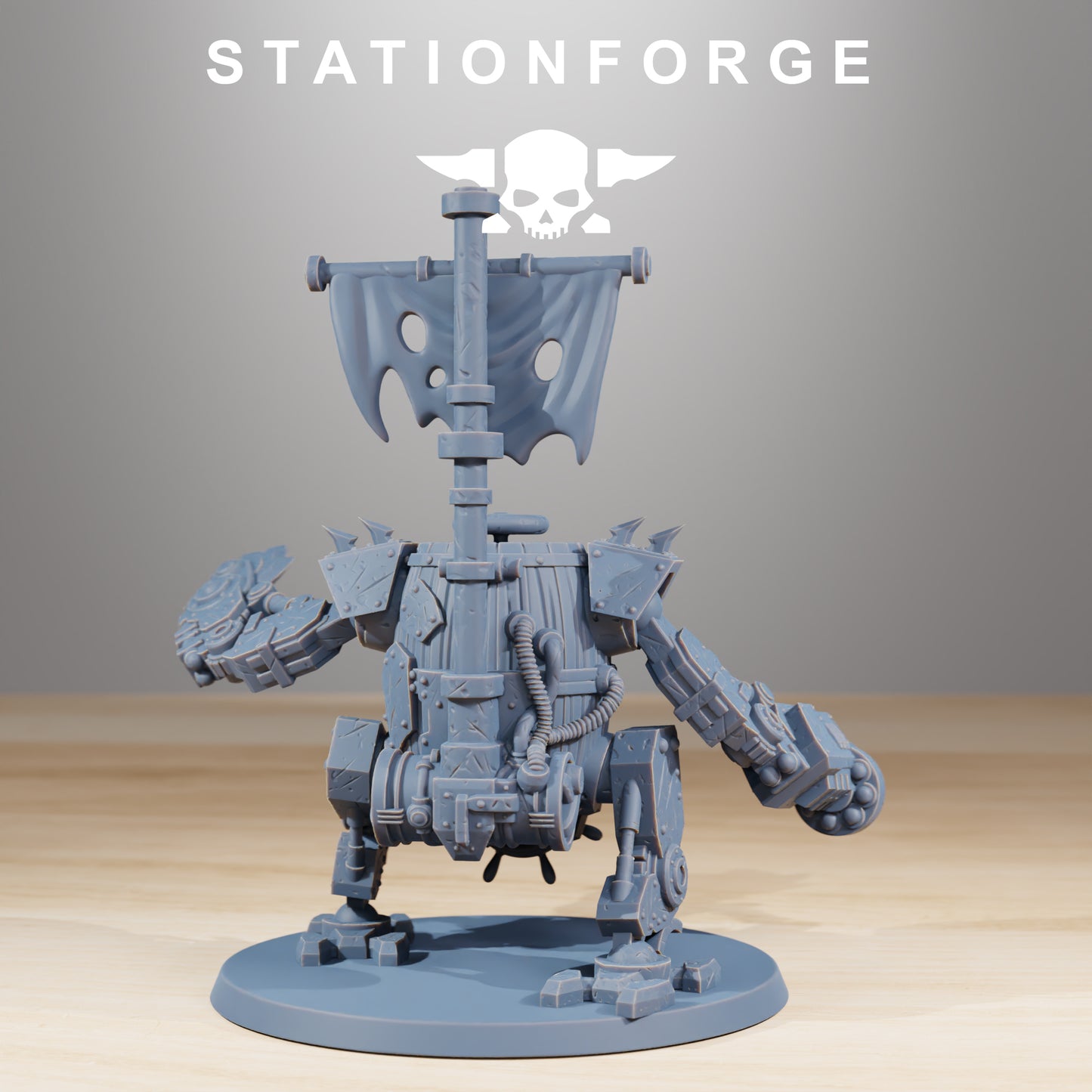Pirate Bots Gobs | Space Orcs (4) - Stationforge | 3D-printed Miniatures