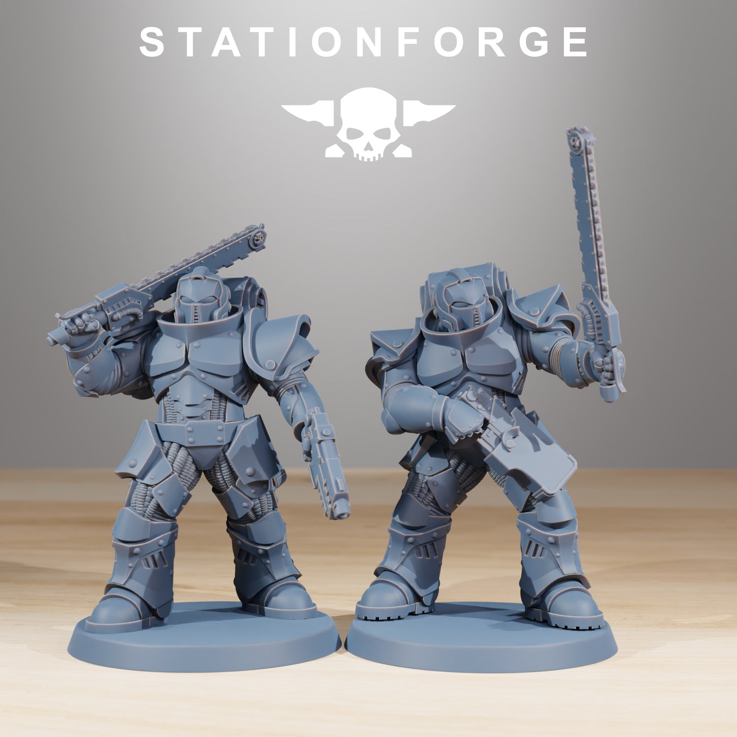Socratis Melee Infantry | Socratis Knights (10) - MKX Prime Brothers - Stationforge - 3d Printed Mini Marines