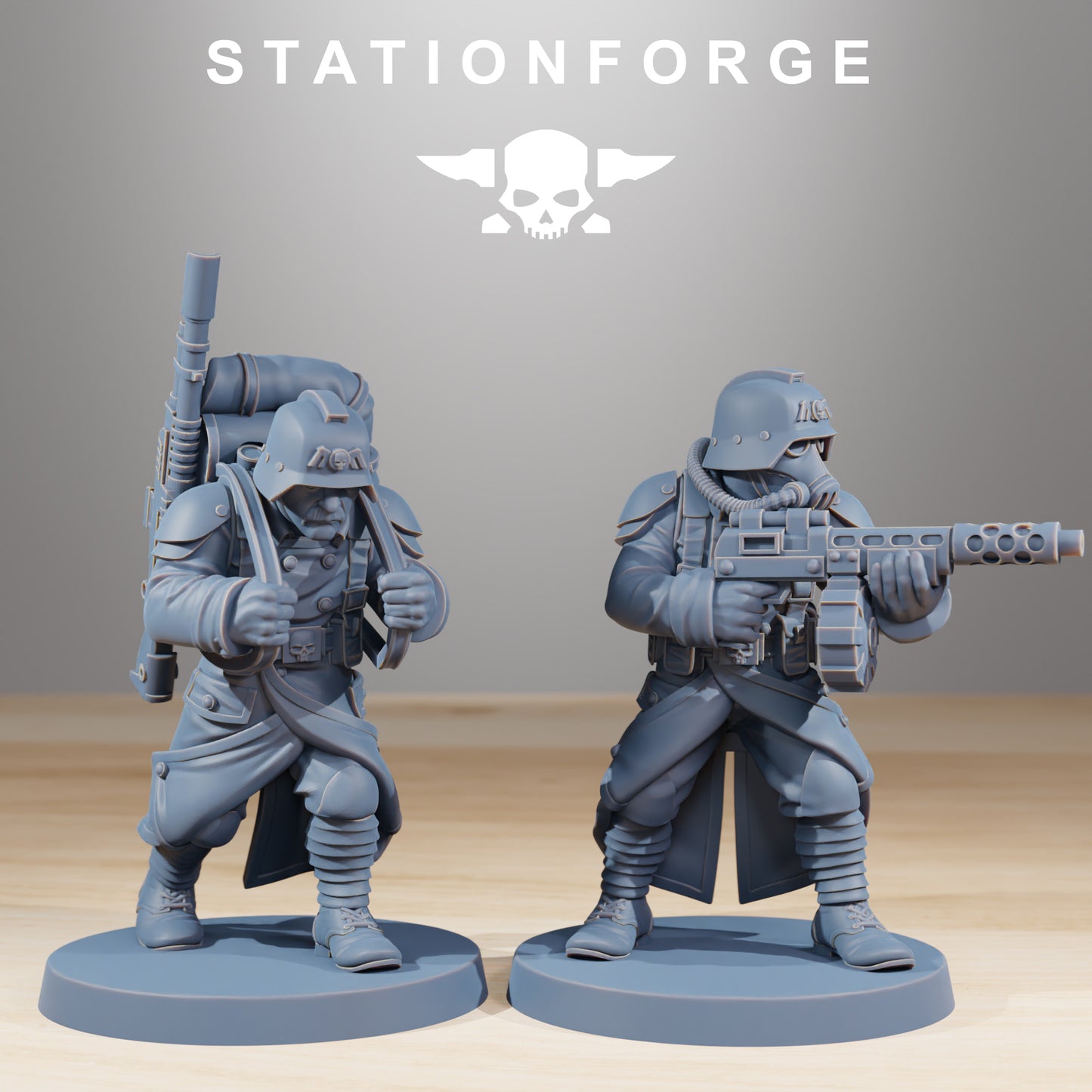Grimguard Combatants (10) | Empire Guard - Human Defense Force - Stationforge
