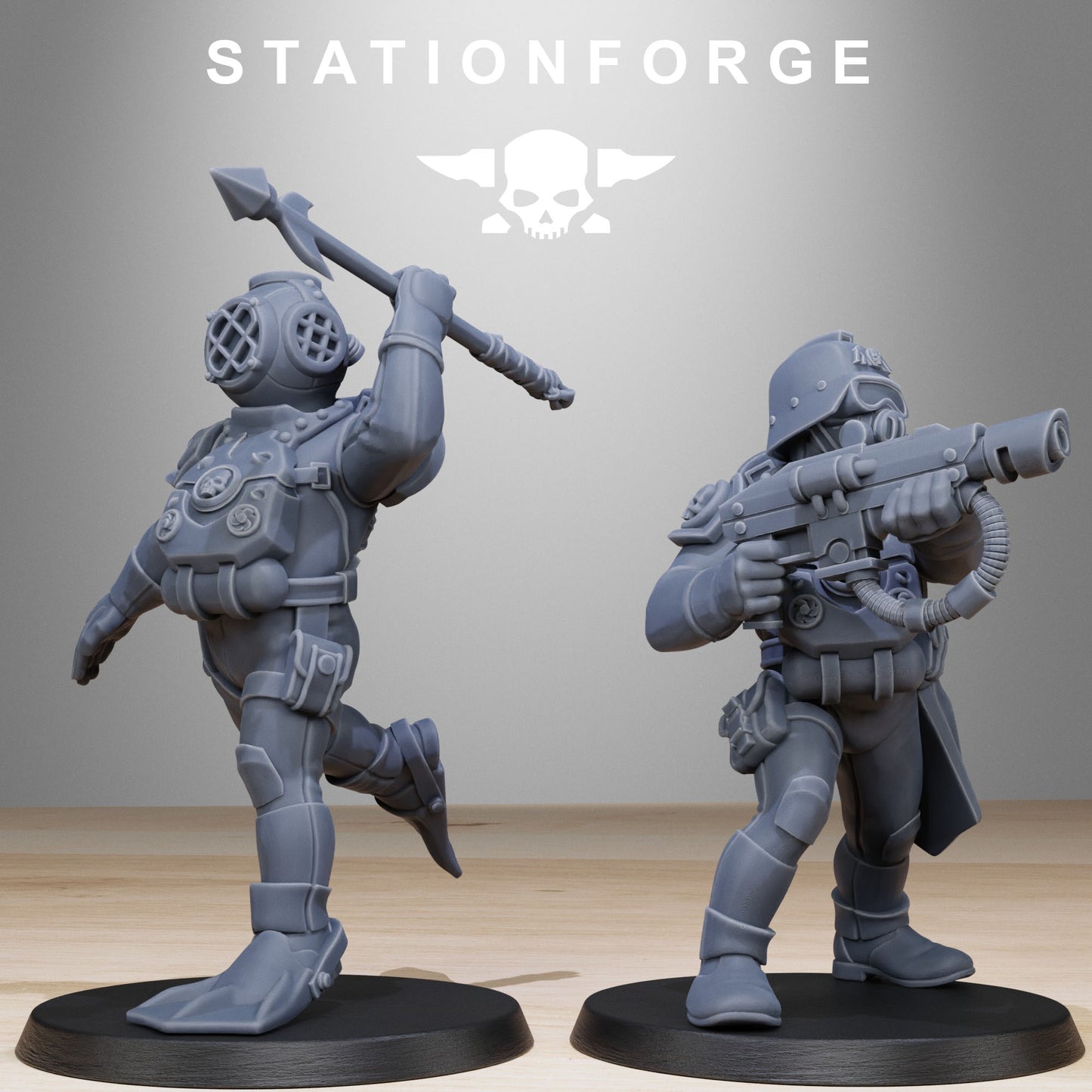 Grimguard Divers (10) | Empire Guard - Human Defense Force - Stationforge