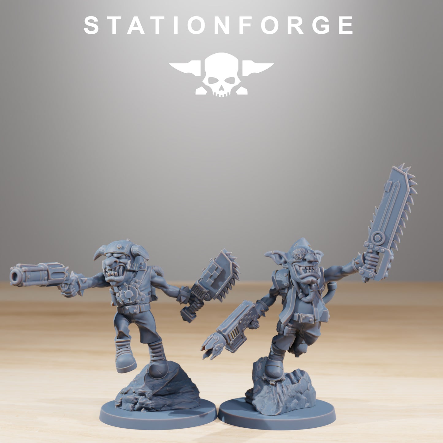 Jesters Gobs | Space Orcs (10) - Stationforge | 3D-printed Miniatures