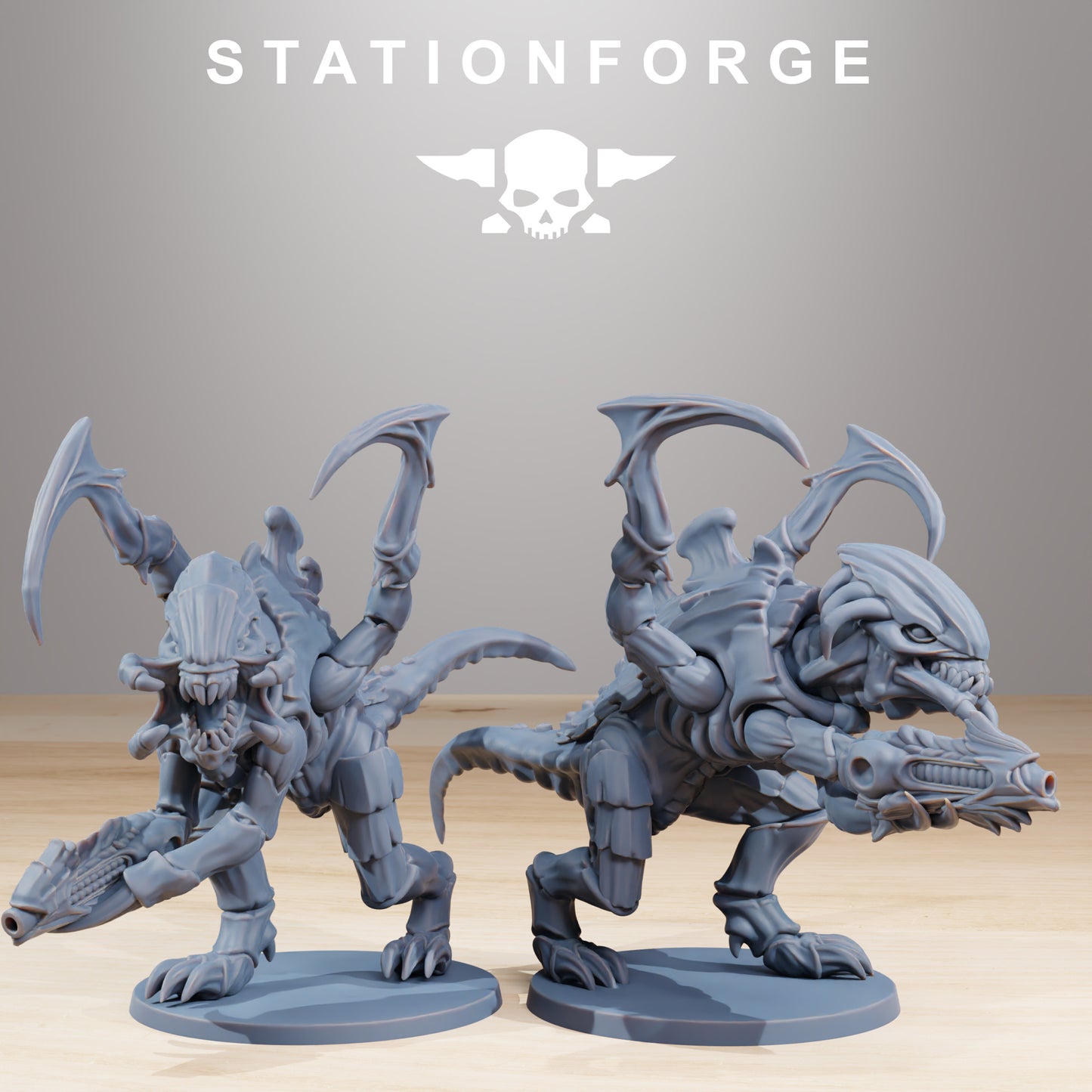 Xenarids Infantry 2.0 | Alien Hives (10) - Stationforge | 3D-printed Miniatures