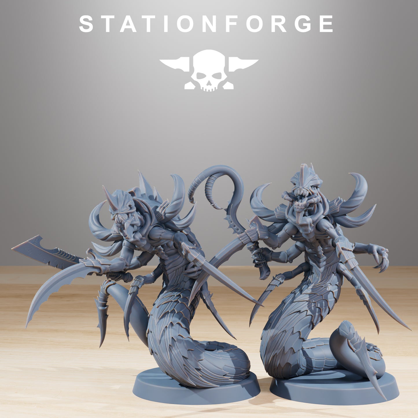 Serpents Xenarids | Alien Hives (10) - Stationforge | 3D-printed Miniatures