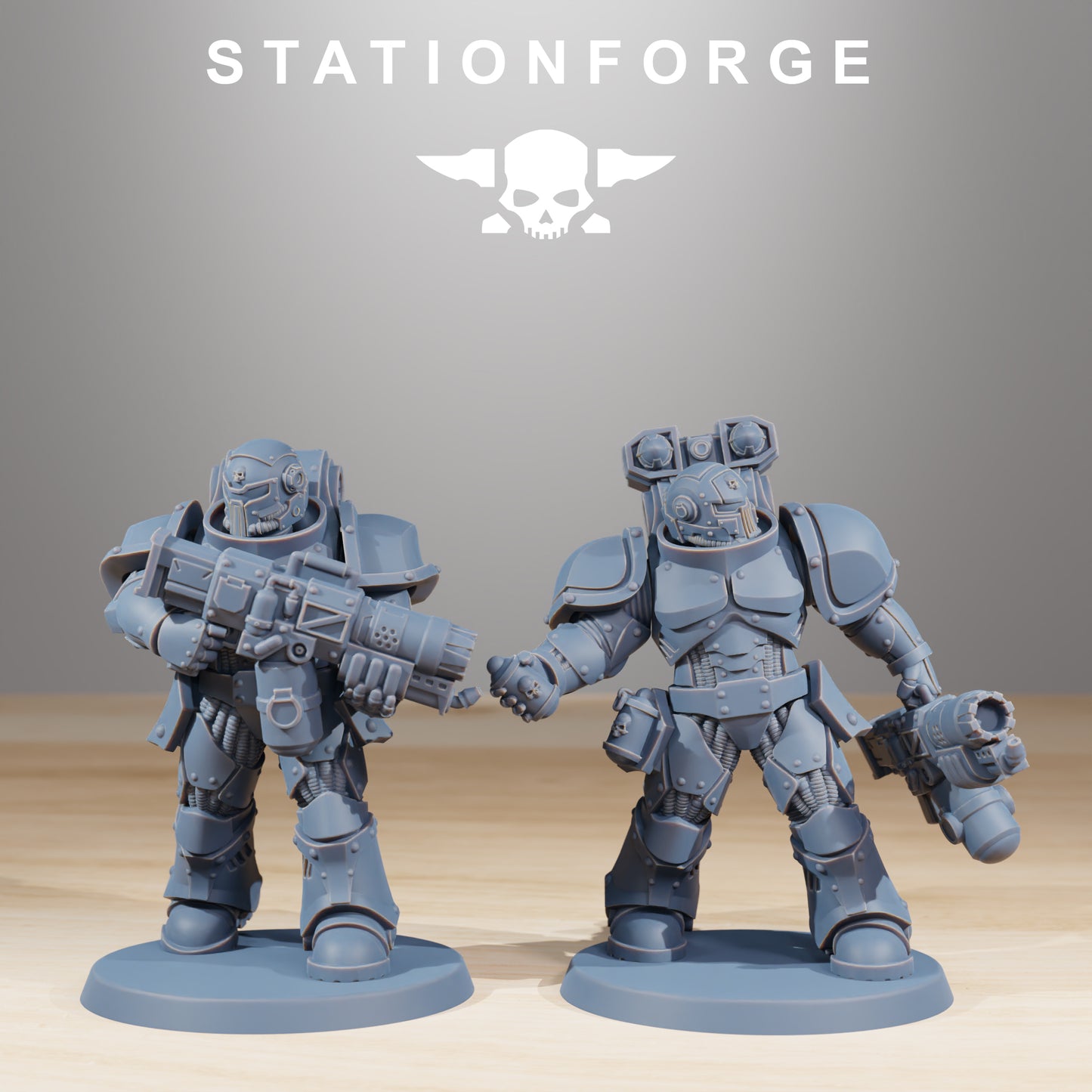 Socratis Ravagers | Socratis Knights (10) - MKX Prime Brothers - Stationforge - 3d Printed Mini Marines