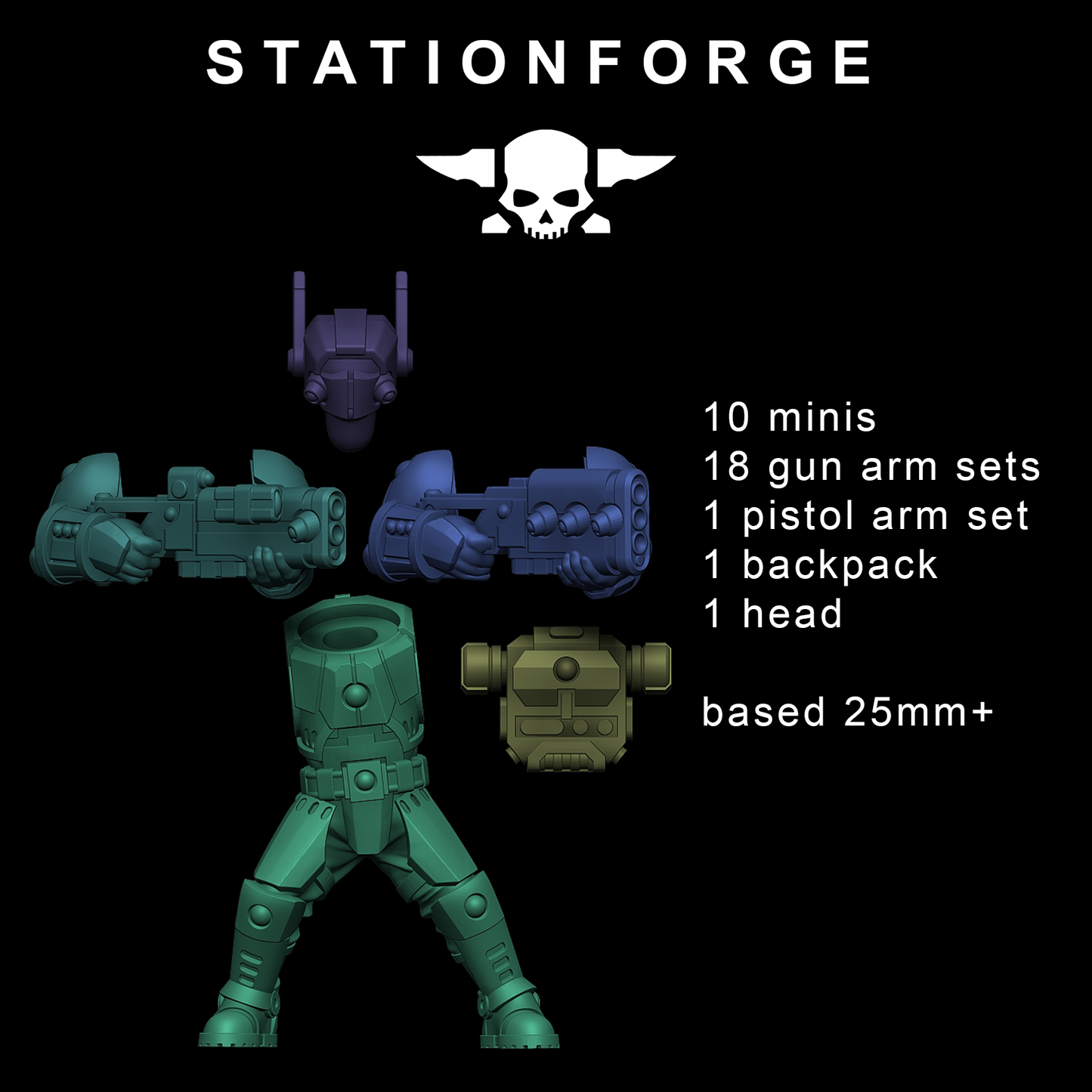 Tairon Infantry | Guy'vesa (10) - Dao Union - Stationforge - Xenos