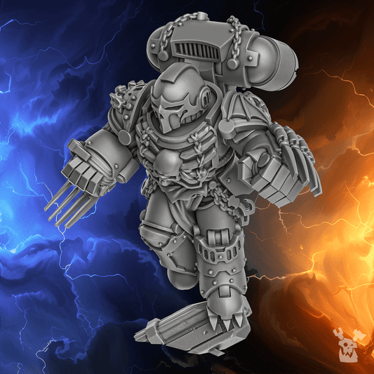 Dismemberer Lord of the Night V.2 | Noctis Horrors Kit (1) - Havoc Brothers - DakkaDakka - 3d Printed Mini Marines