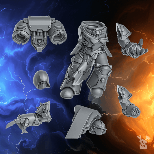 Justiciar | Noctis Horrors Kit (1) - Havoc Brothers - DakkaDakka - 3d Printed Mini Marines