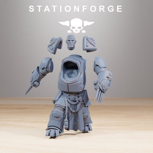Socratis Vanguard Melee | Socratis Knights (10) - MKX Prime Brothers - Stationforge - 3d Printed Mini Marines