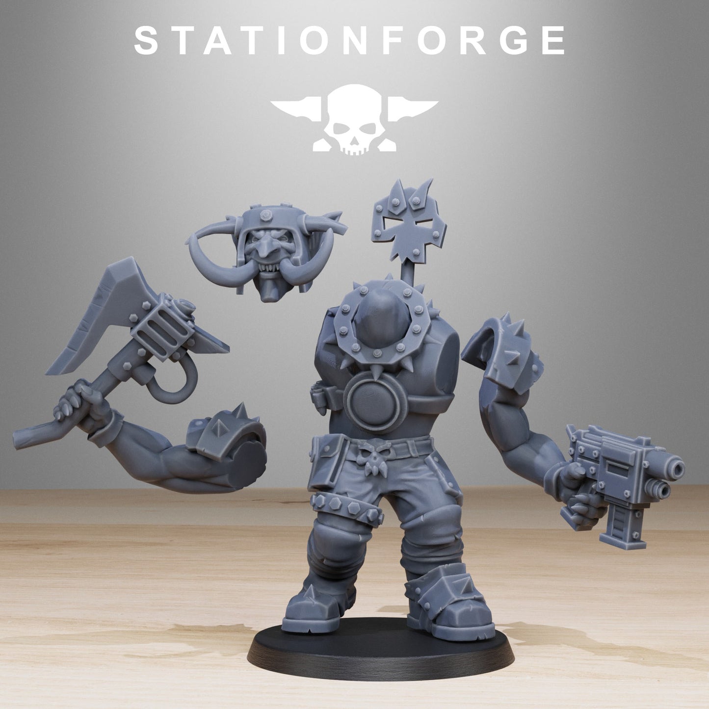 Trolls Orkaz | Space Orcs (10) - Stationforge | 3D-printed Miniatures