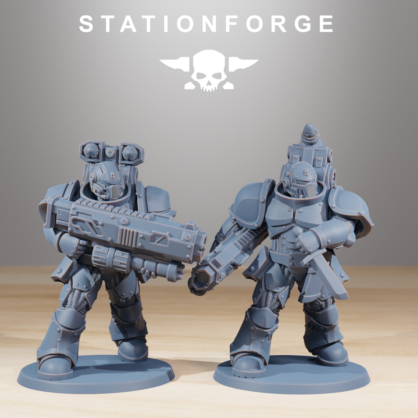 Socratis Ravagers | Socratis Knights (10) - MKX Prime Brothers - Stationforge - 3d Printed Mini Marines