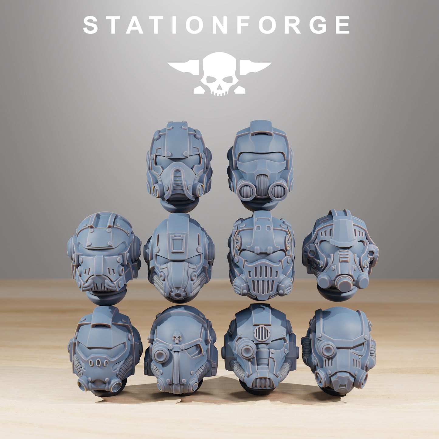 Socratis Vanguard | Socratis Knights (10) - MKX Prime Brothers - Stationforge - 3d Printed Mini Marines
