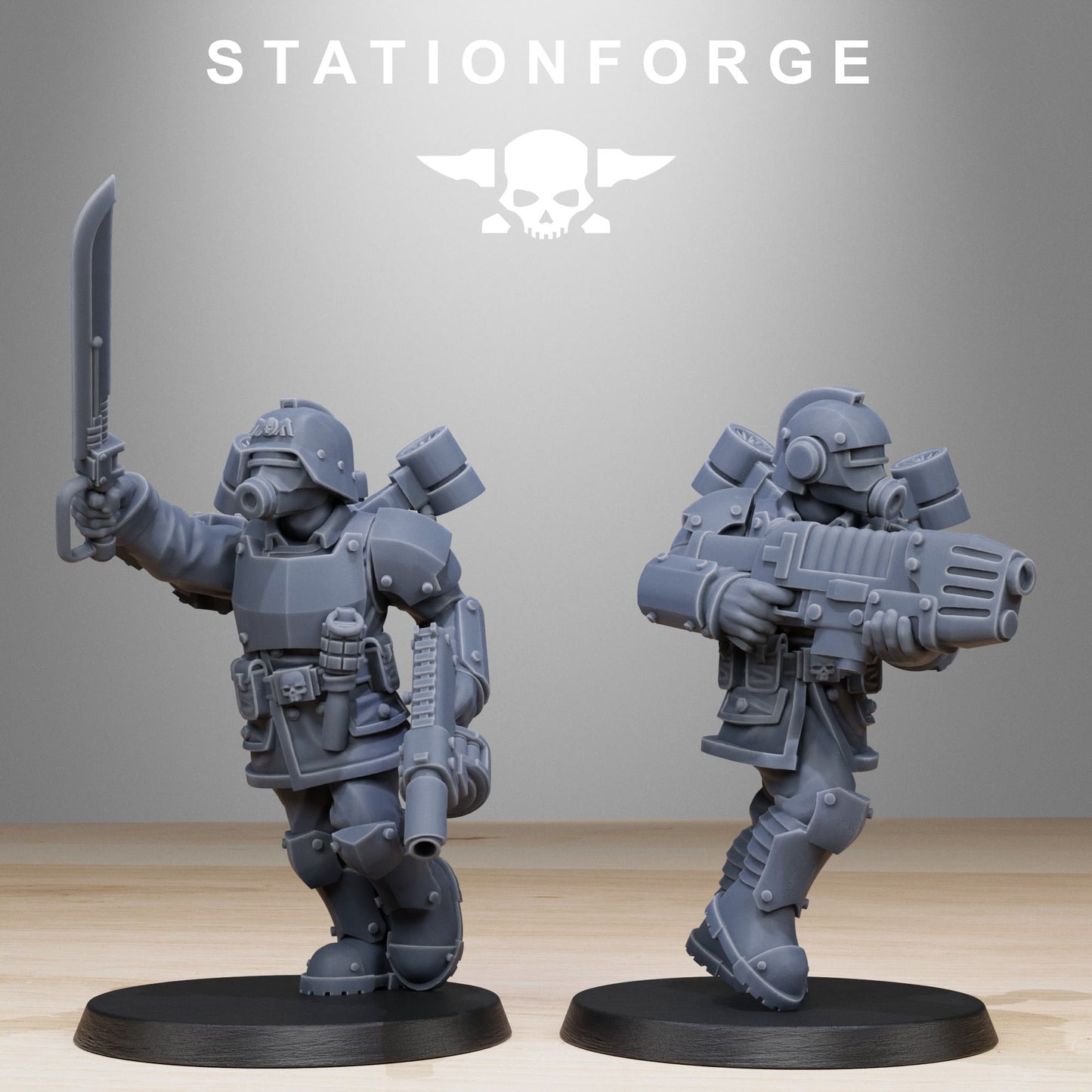 Grimguard Aero Troops (10) | Empire Guard - Human Defense Force - Stationforge