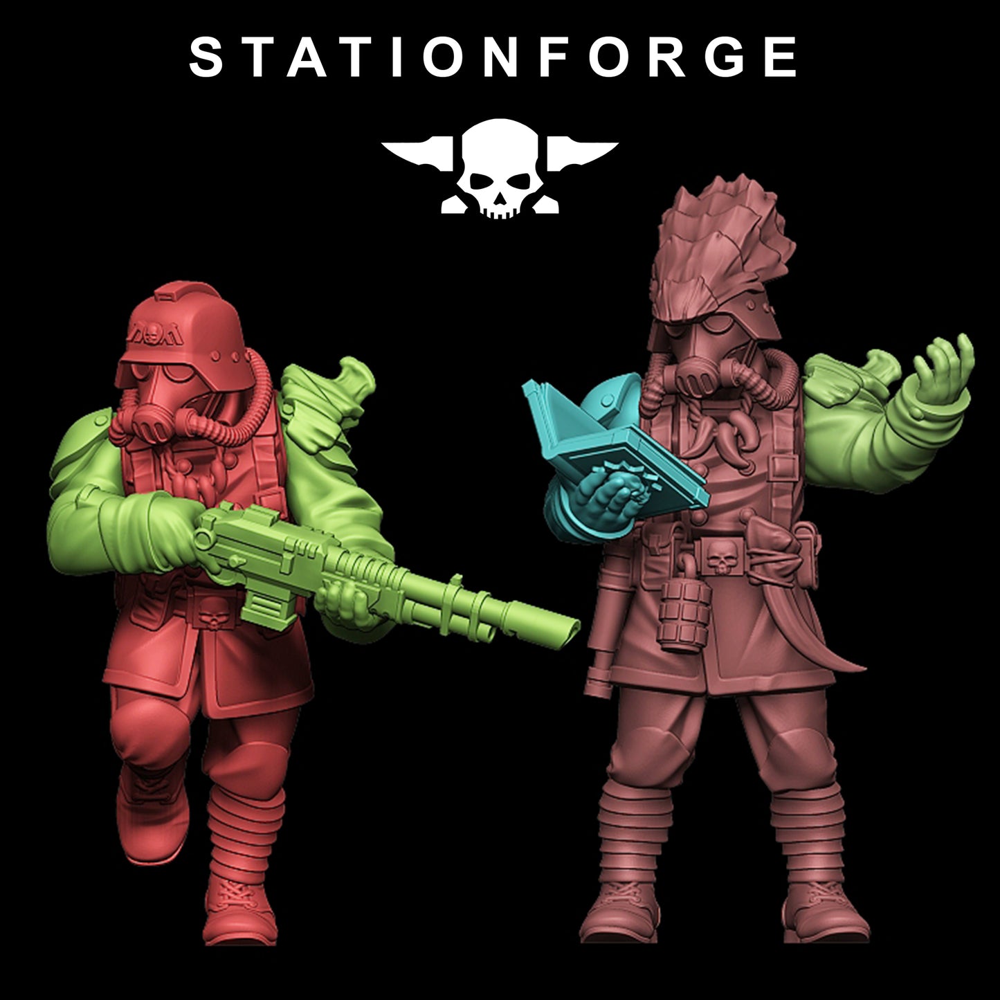 Grimguard Xenarid Hunters (10) | Empire Guard - Human Defense Force - Stationforge