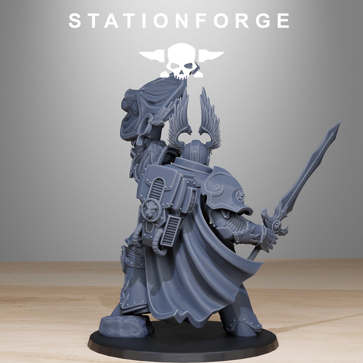 Socratis Archon Thalion | Archon Patriarch (2) - Battle Brothers - Stationforge - 3D Printed Mini Marines