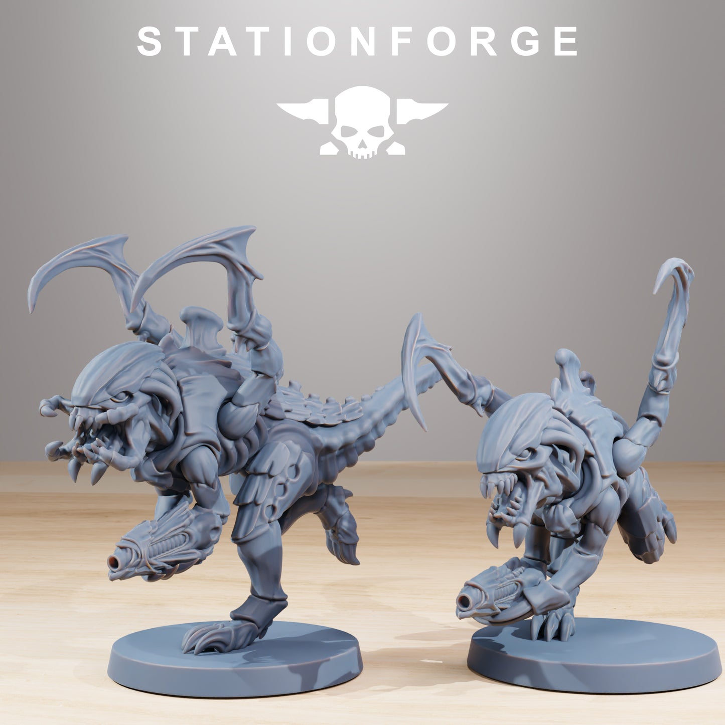 Xenarids Infantry 2.0 | Alien Hives (10) - Stationforge | 3D-printed Miniatures