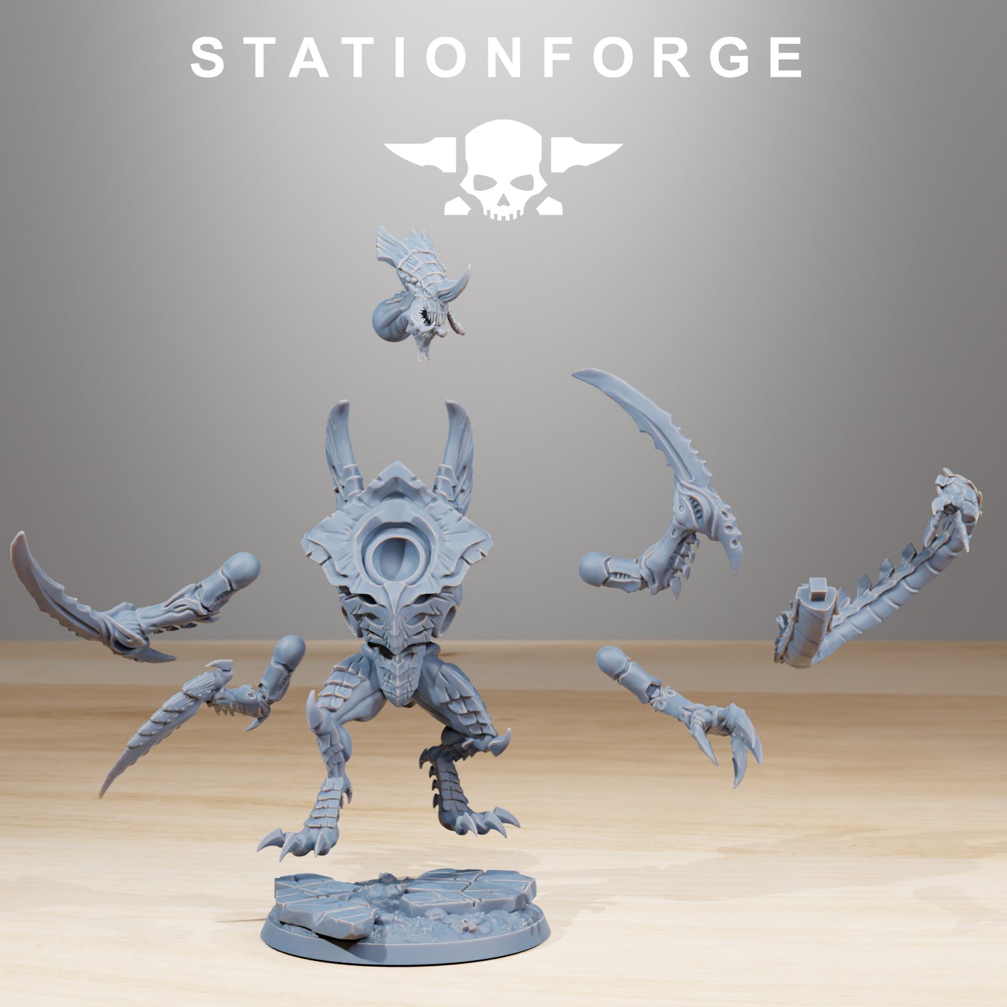 Nyxar Xenarid | Alien Hives (2) - Stationforge | 3D-printed Miniatures