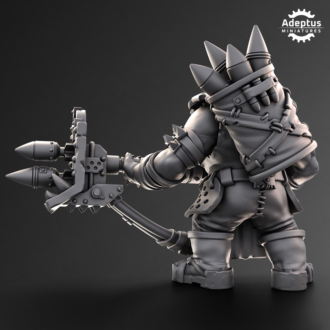 Orks Kill Squad | Space Orcs (8) - Adeptus Miniatures | 3D-printed Miniatures