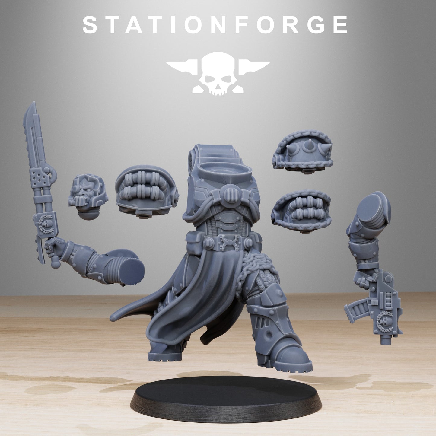 Socratis Militants | Socratis Knights (10) - MKX Prime Brothers - Stationforge - 3d Printed Mini Marines
