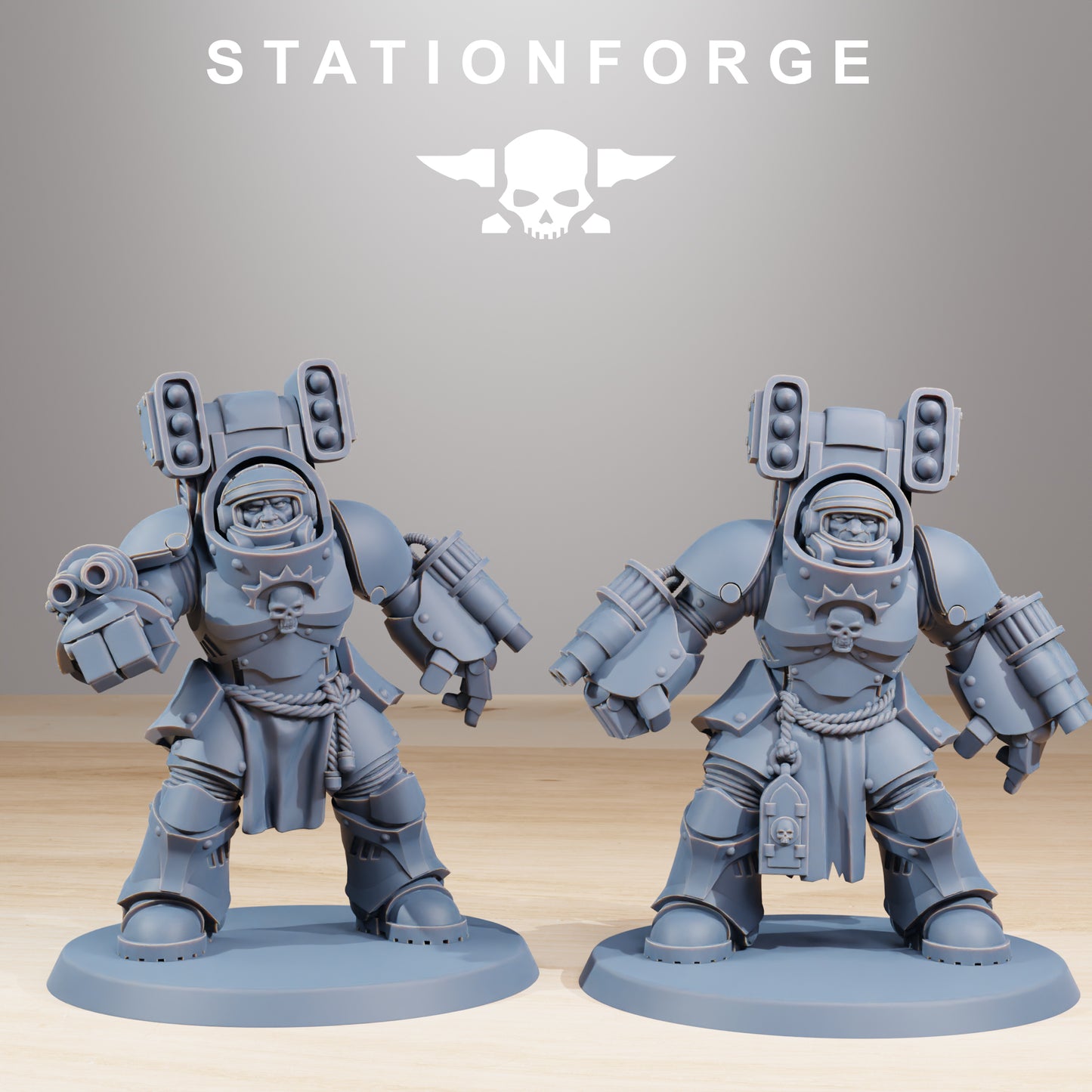 Socratis Vanguard Support | Socratis Knights (10) - MKX Prime Brothers - Stationforge - 3d Printed Mini Marines