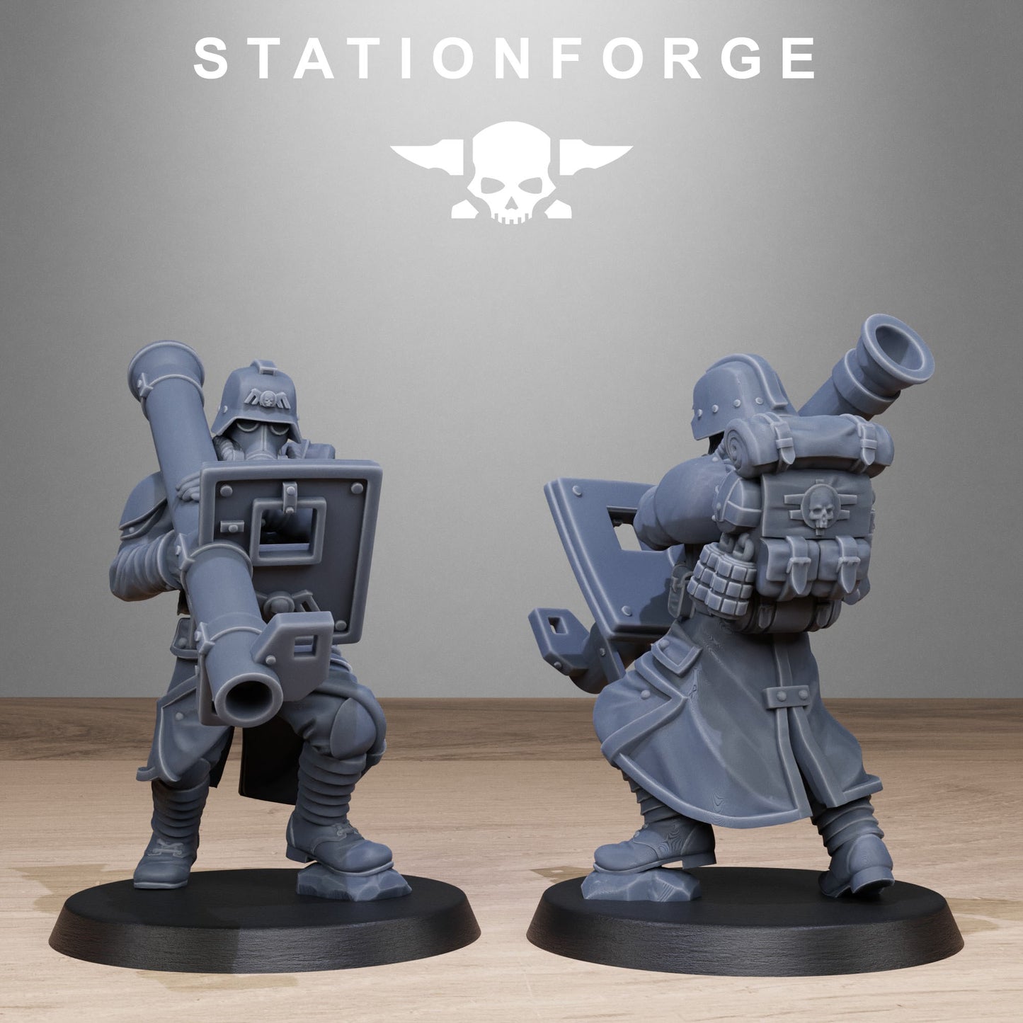 Grimguard Rocketeers (10) | Empire Guard - Human Defense Force - Stationforge