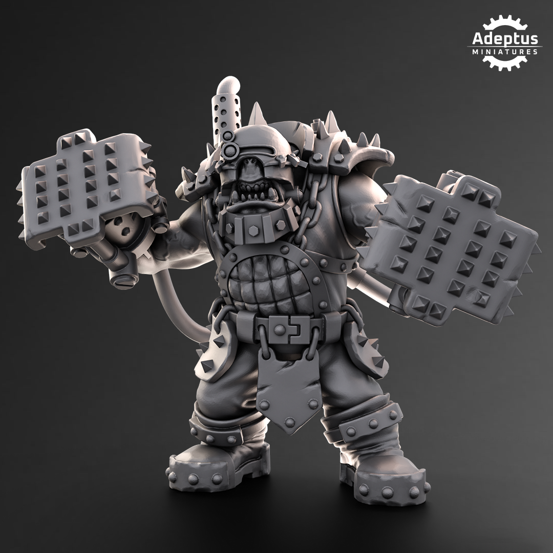 Orks Kill Squad | Space Orcs (8) - Adeptus Miniatures | 3D-printed Miniatures