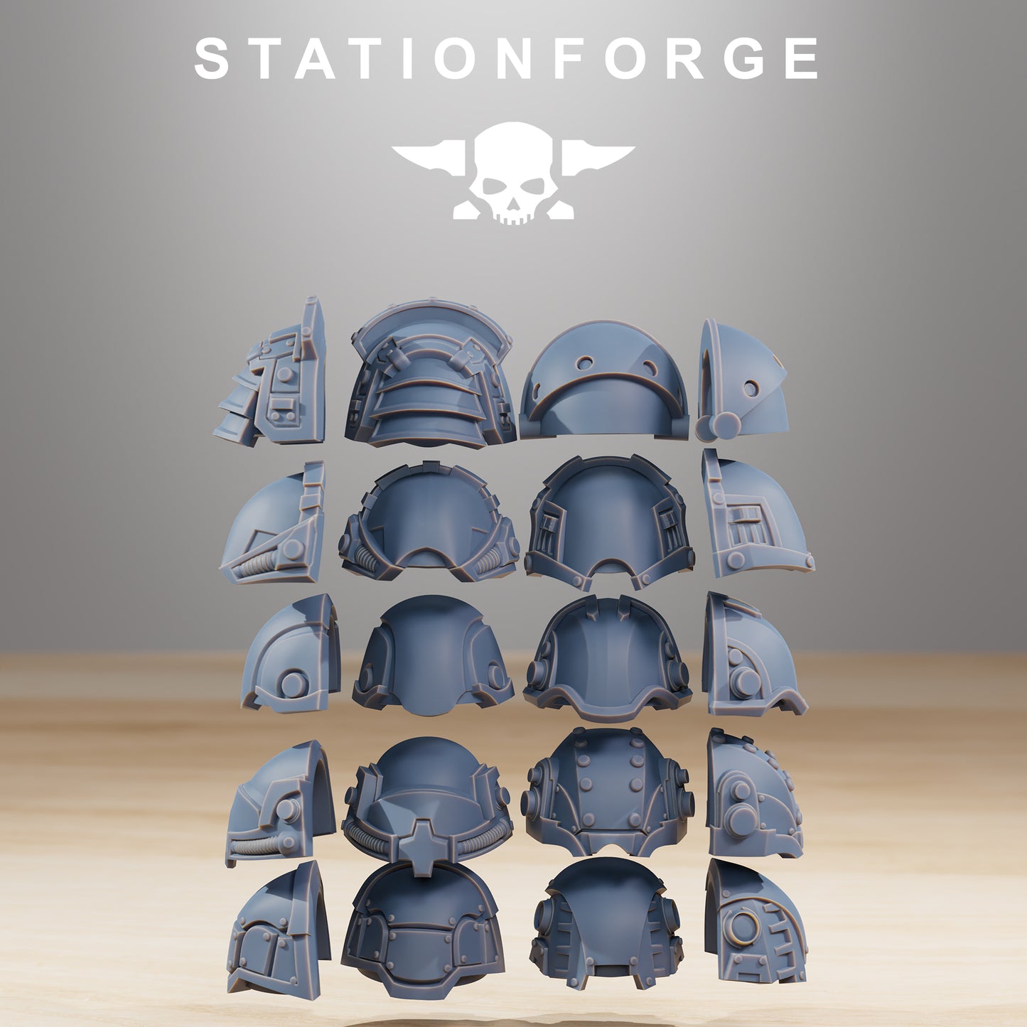 Socratis Vanguard | Socratis Knights (10) - MKX Prime Brothers - Stationforge - 3d Printed Mini Marines