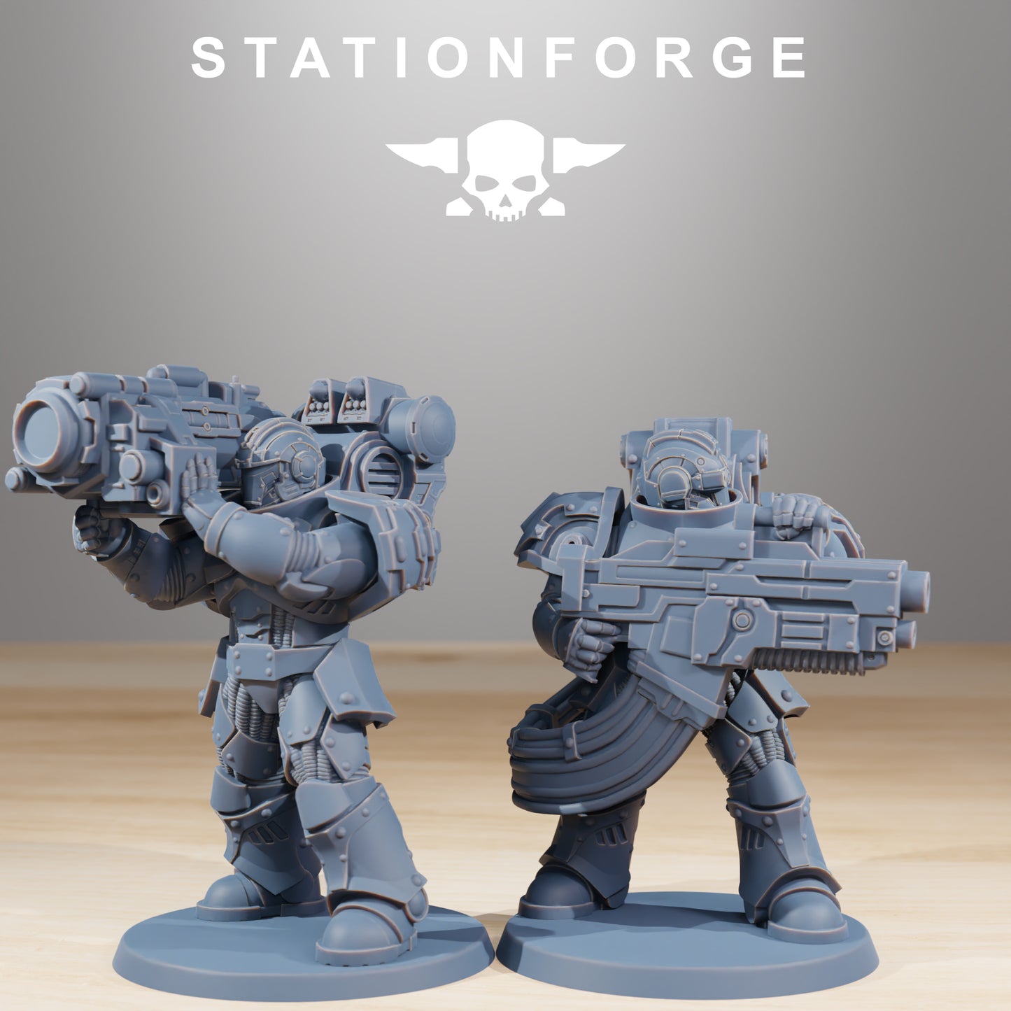 Socratis Reinforcers | Socratis Knights (10) - MKX Prime Brothers - Stationforge - 3d Printed Mini Marines