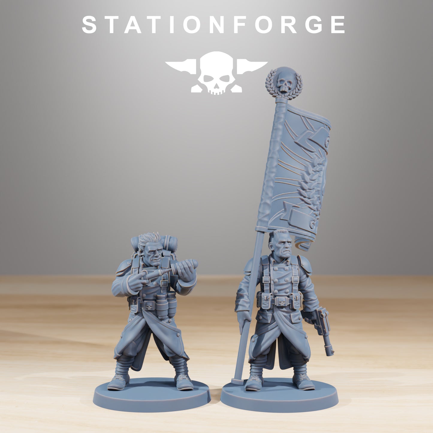 Grimguard Combatants (10) | Empire Guard - Human Defense Force - Stationforge