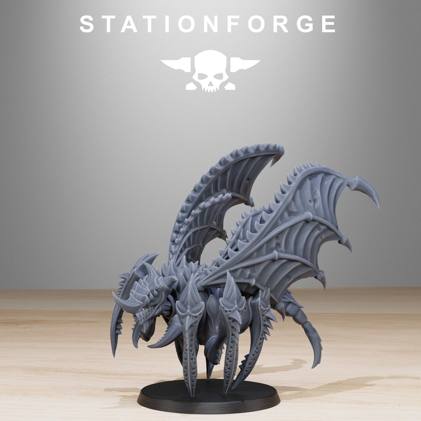 Flying Crawlers Xenarids | Alien Hives (10) - Stationforge | 3D-printed Miniatures