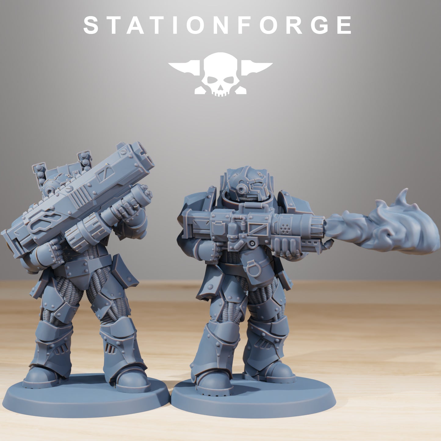 Socratis Ravagers | Socratis Knights (10) - MKX Prime Brothers - Stationforge - 3d Printed Mini Marines