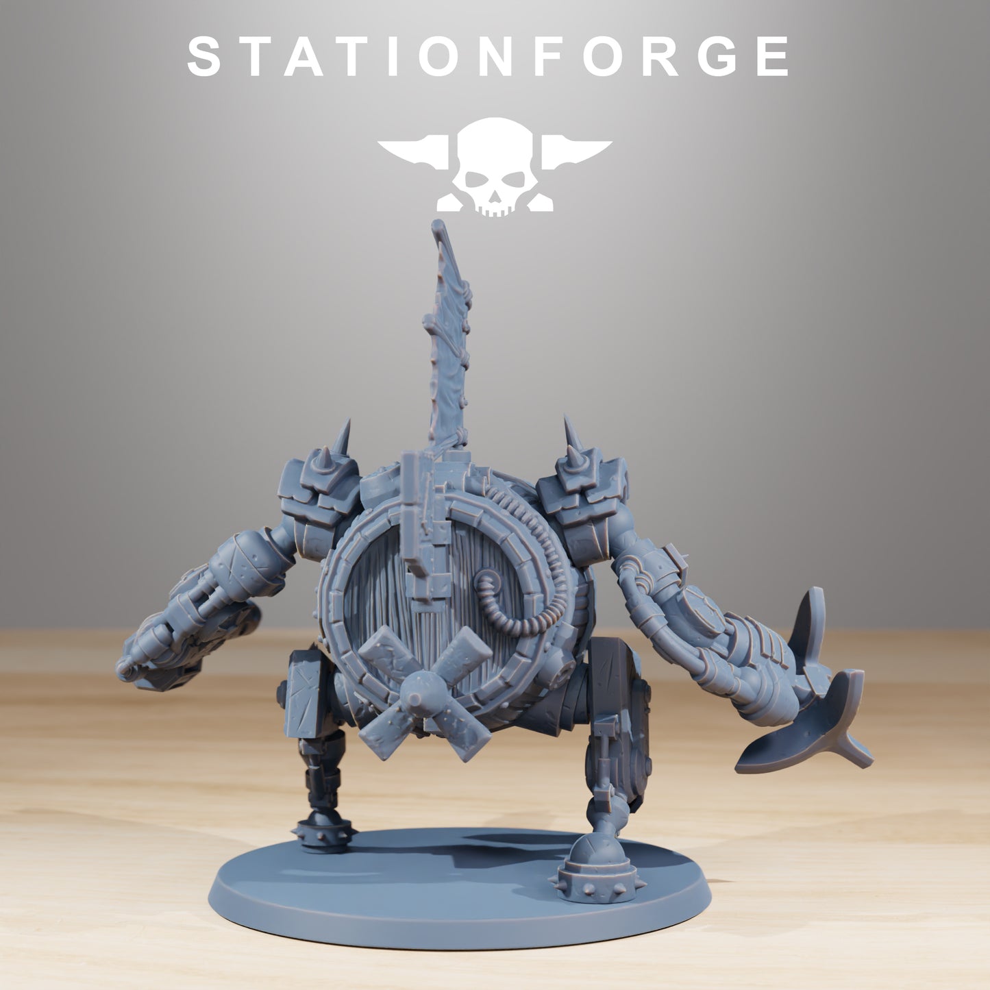 Pirate Bots Gobs | Space Orcs (4) - Stationforge | 3D-printed Miniatures