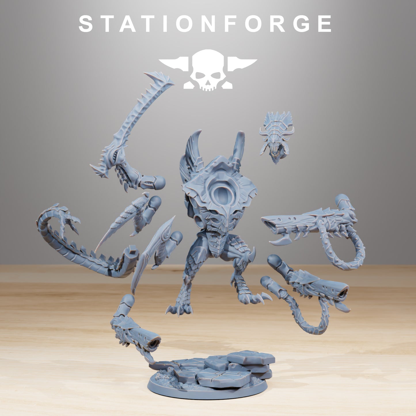 Nyxar Xenarid | Alien Hives (2) - Stationforge | 3D-printed Miniatures