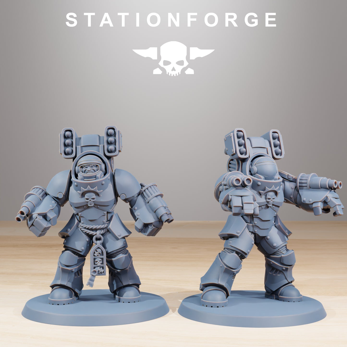 Socratis Vanguard Support | Socratis Knights (10) - MKX Prime Brothers - Stationforge - 3d Printed Mini Marines