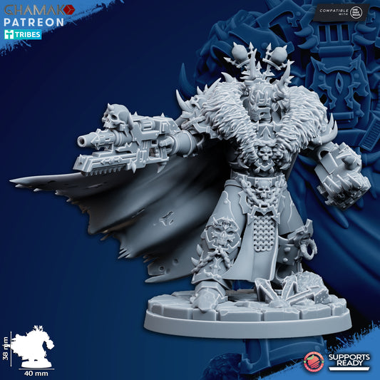 Traitor Lord | Chaos Knights (1)  - Havoc Brothers - Ghamak - 3D Printed Mini Marines