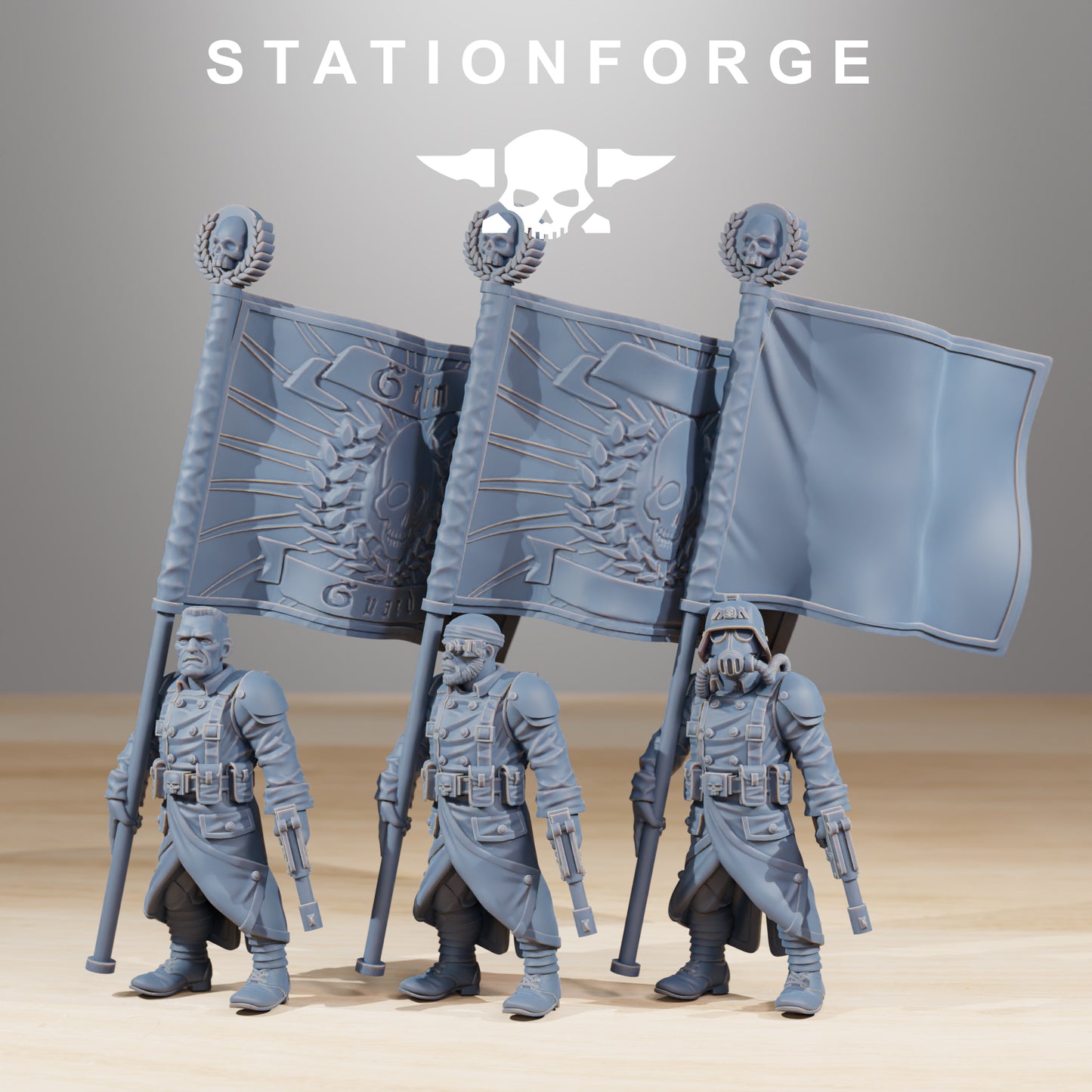 Grimguard Combatants (10) | Empire Guard - Human Defense Force - Stationforge