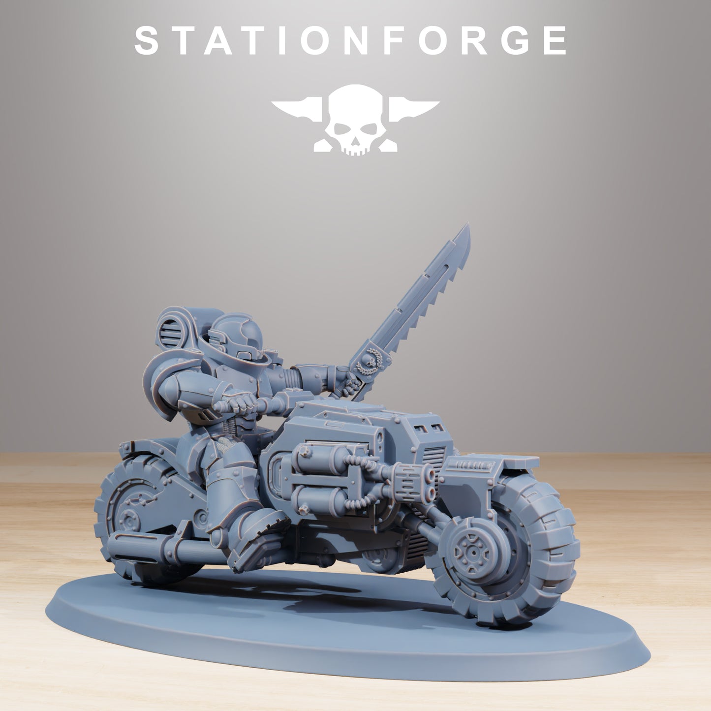 Socratis Bikers | Socratis Knights (10) - MKX Prime Brothers - Stationforge - 3d Printed Mini Marines