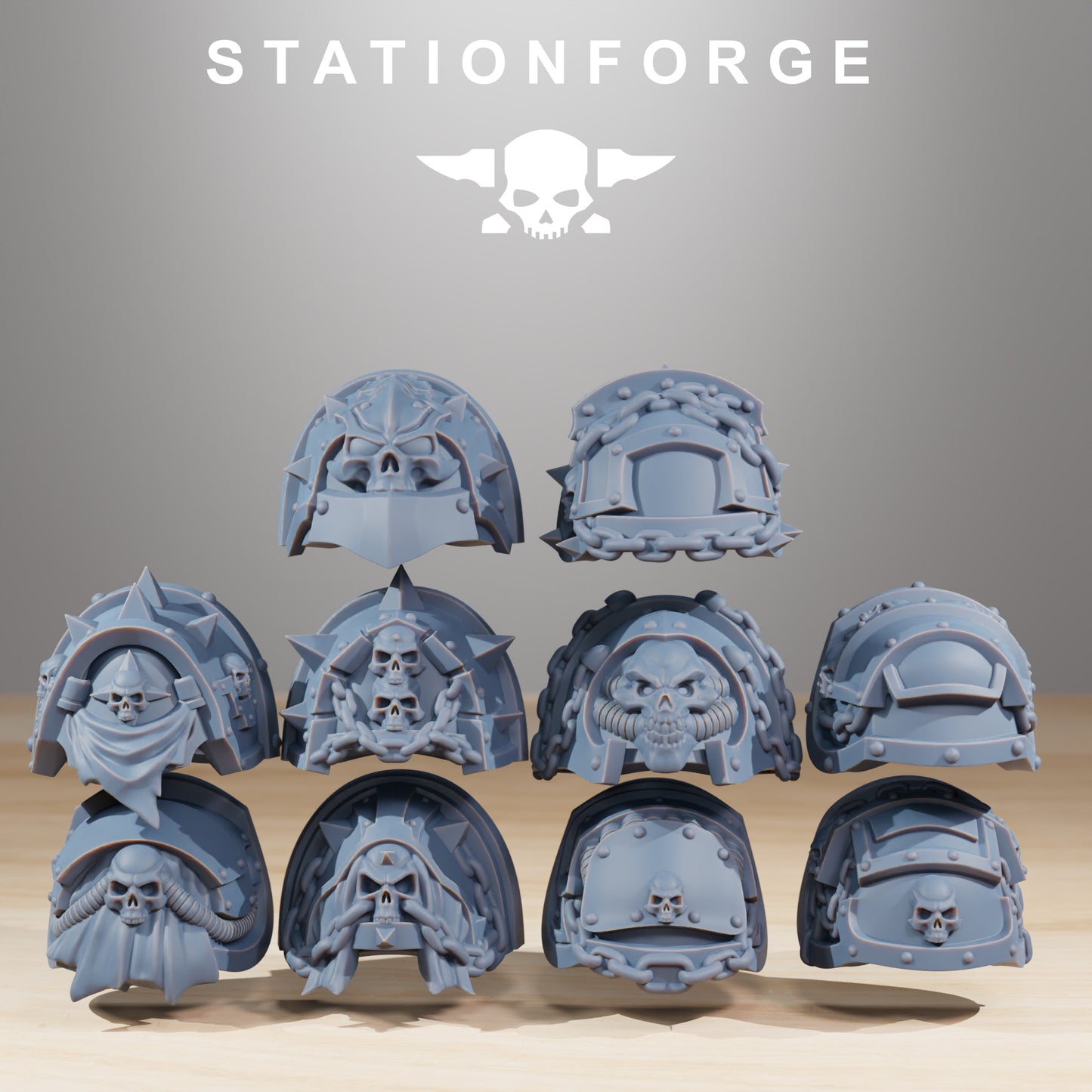 Socratis Crusaders | Socratis Knights (10) - MKX Prime Brothers - Stationforge - 3d Printed Mini Marines