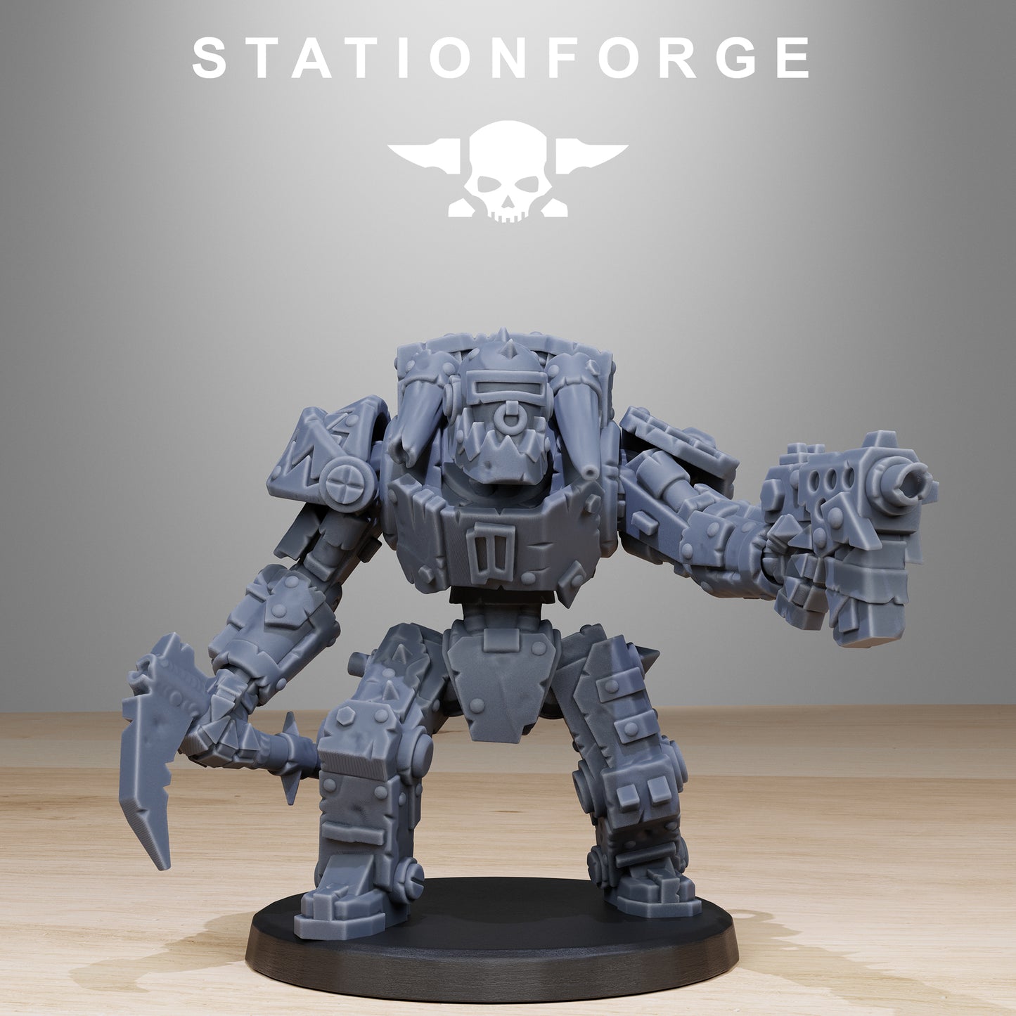 Orkaz Bots Infantry | Space Orcs (10) - Stationforge | 3D-printed Miniatures