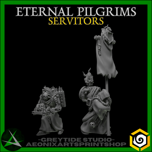 Servitors Eternal Pilgrims | (2) Battle Brothers - Greytide - Miniatures