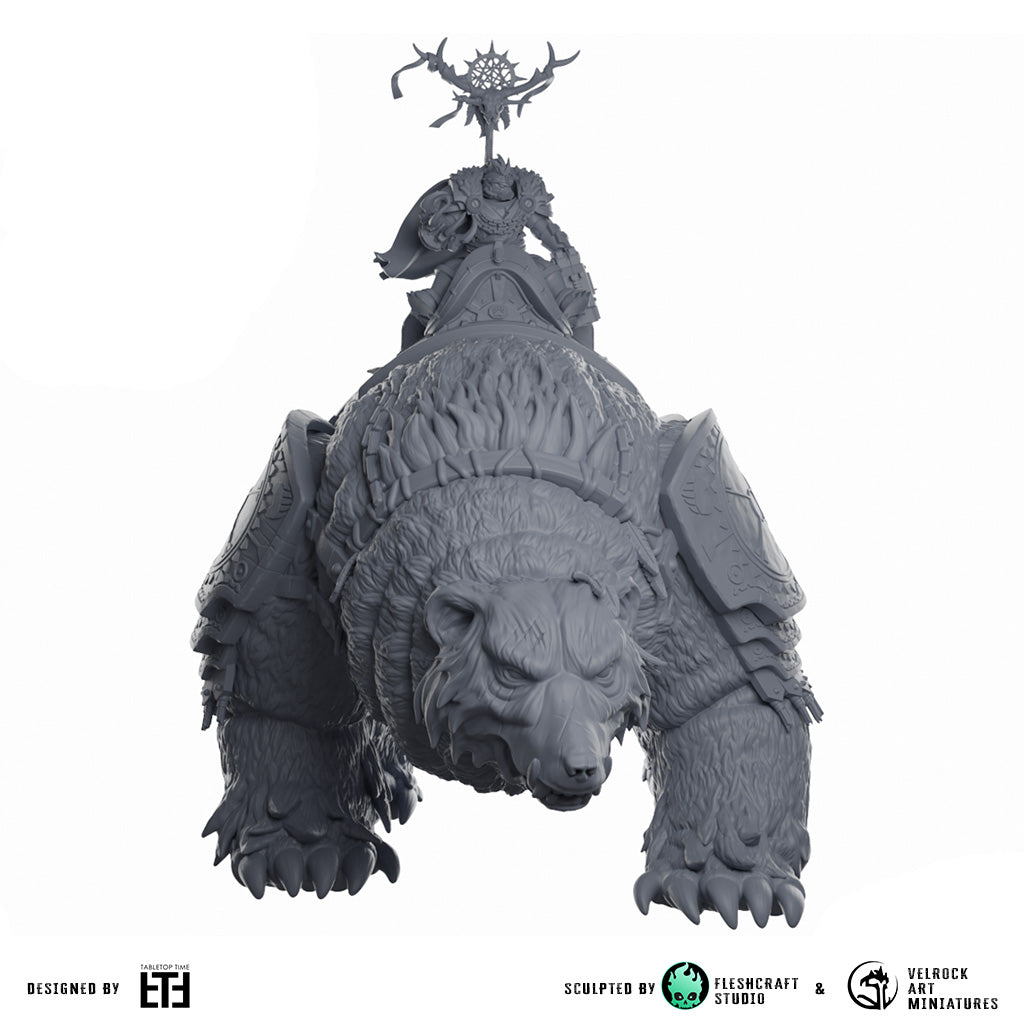 Arctos Bear Titan| Space Bears (1) - MKX Prime Brothers - Tabletop Time - 3D Printed Mini Marines