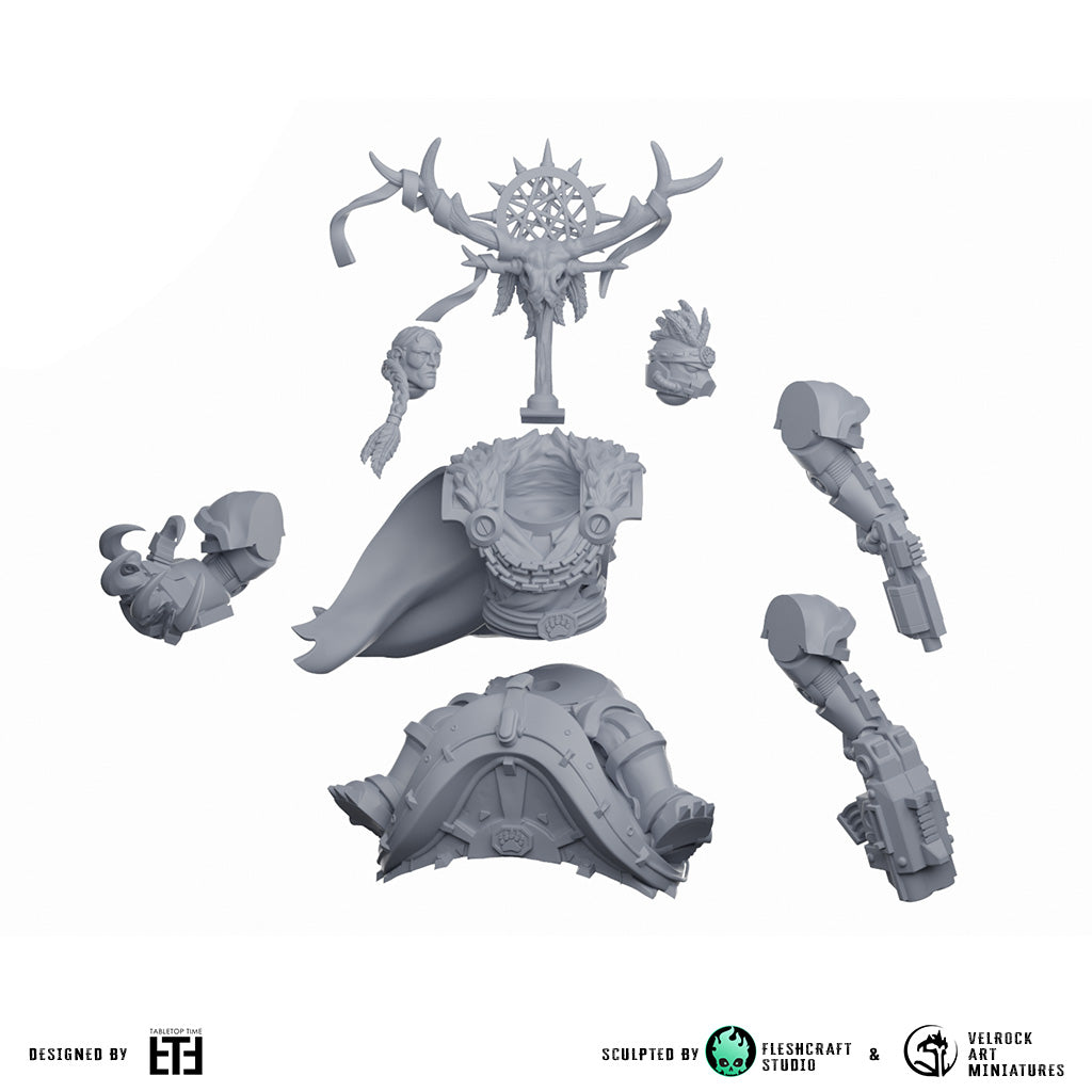 Arctos Bear Titan| Space Bears (1) - MKX Prime Brothers - Tabletop Time - 3D Printed Mini Marines