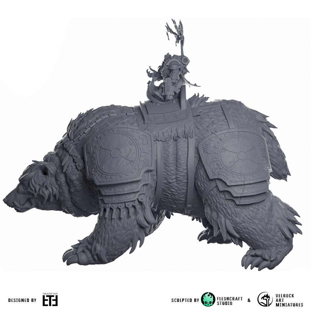 Arctos Bear Titan| Space Bears (1) - MKX Prime Brothers - Tabletop Time - 3D Printed Mini Marines