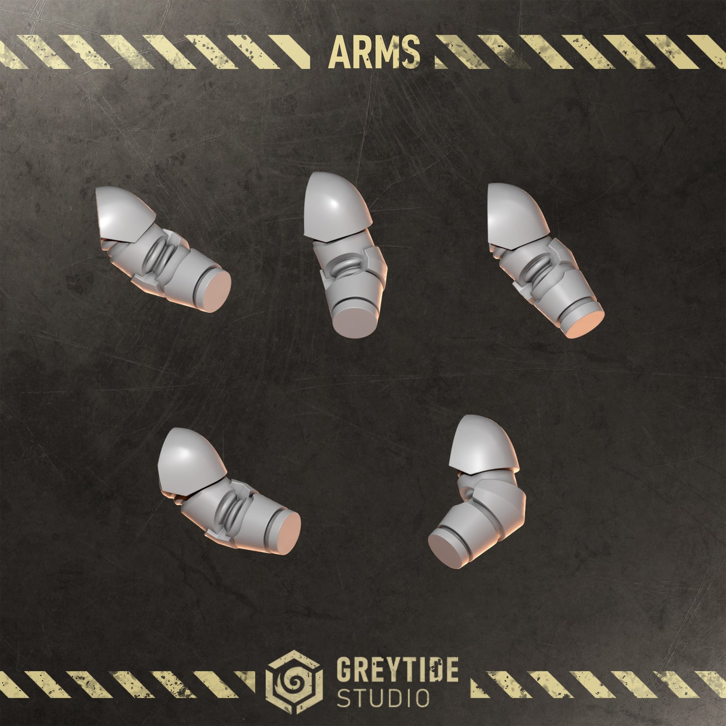 MX Arms - (10) - Upgrade Bits - Battle Brothers - Greytide - Miniatures