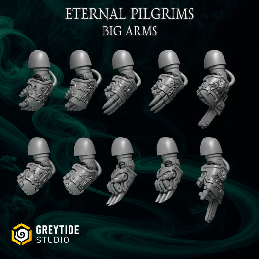 Big Armor Fists Eternal Pilgrims | (10) - Battle Brothers - Greytide - Miniatures