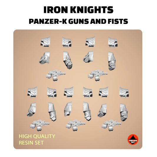 Iron Knights Saturnus Panzer-K | Galaxy Marines Bits (5) - Havoc Brothers - Tortugabay - 3D Printed Mini Marines