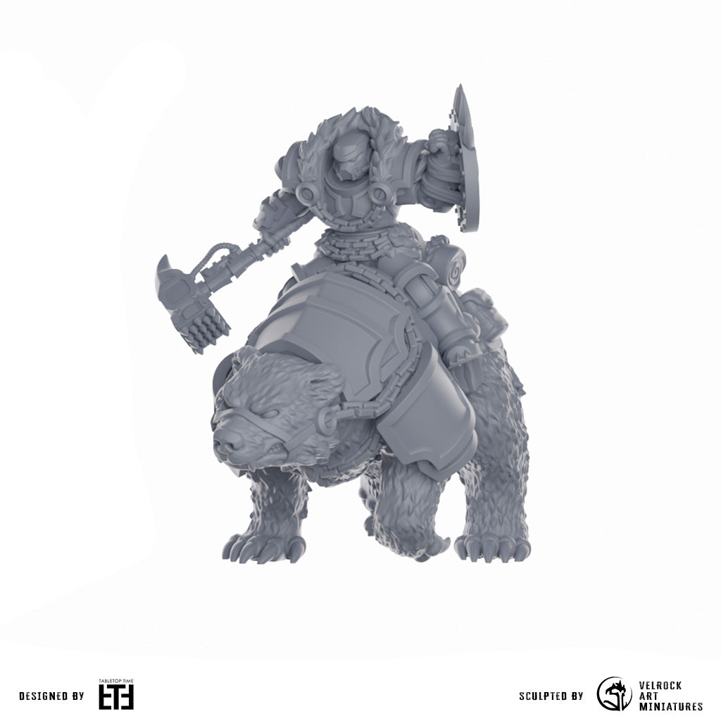 Bearback Riders | Space Bears (2) - MKX Prime Brothers - Tabletop Time - 3D Printed Mini Marines