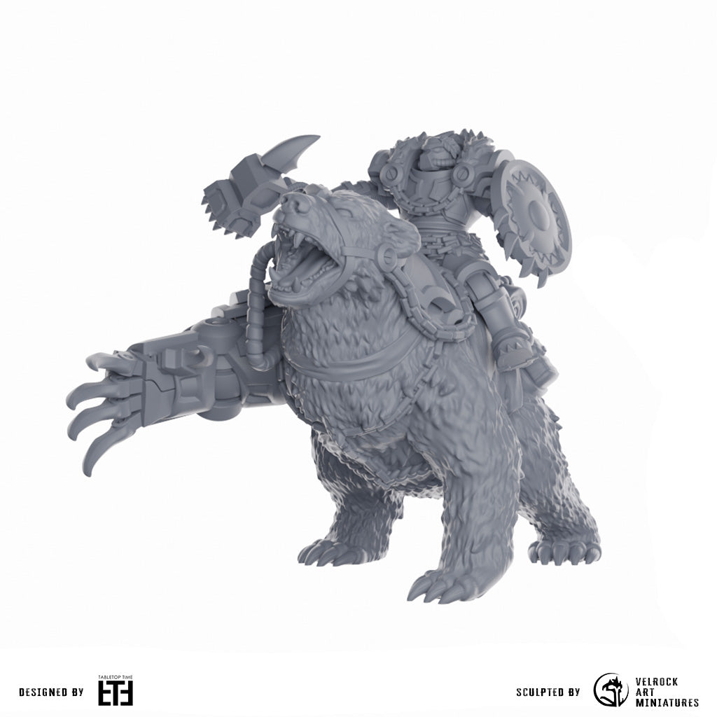 Bearback Riders | Space Bears (2) - MKX Prime Brothers - Tabletop Time - 3D Printed Mini Marines